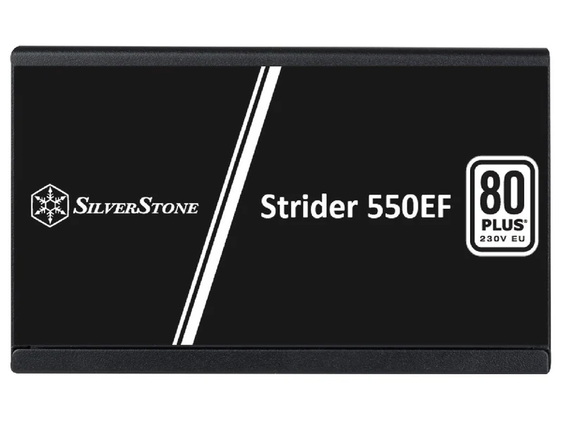 SilverStone Strider 550W 80+ Certified Power Supply Black Cable