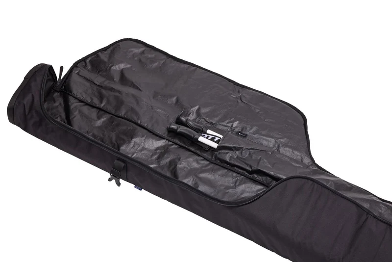 THULE 192cm RoundTrip Ski Padded Bag Holds 1 Pair Alpine or 2 Nordic Skis in Black