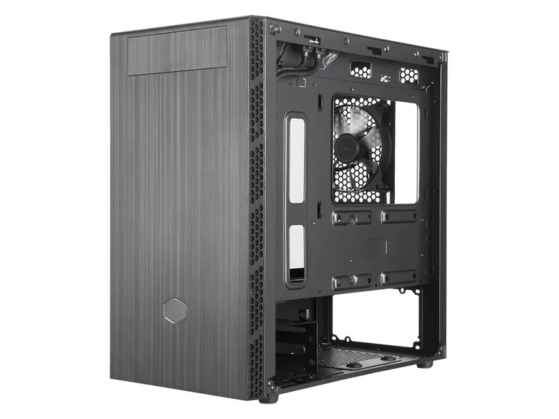 Cooler Master MasterBox Steel Side Panel No ODD Micro-ATX Mini Tower Case