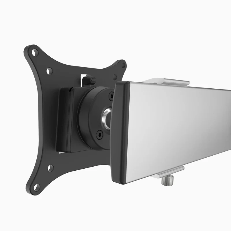 Desky Dual Bar Monitor Arm - White