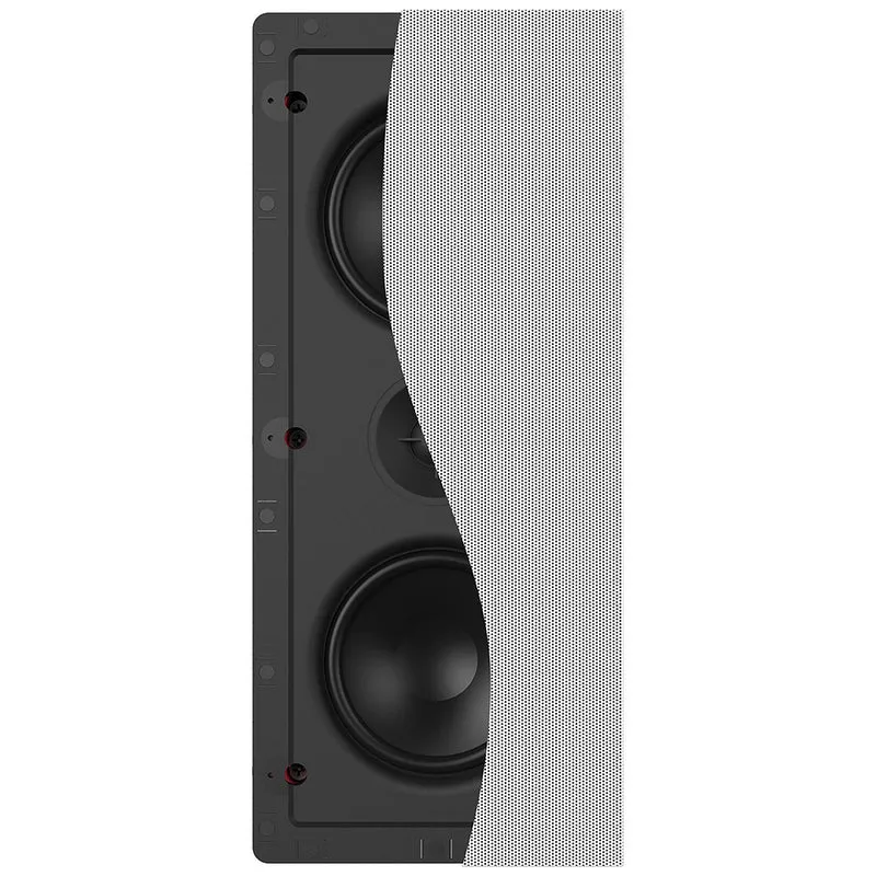 Klipsch DS-250W-LCR Dual In-Wall 5.25" Speaker 240W Home Audio (White)