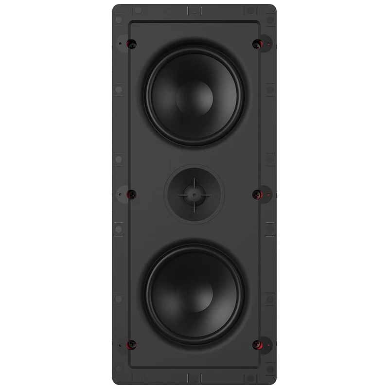 Klipsch DS-250W-LCR Dual In-Wall 5.25" Speaker 240W Home Audio (White)