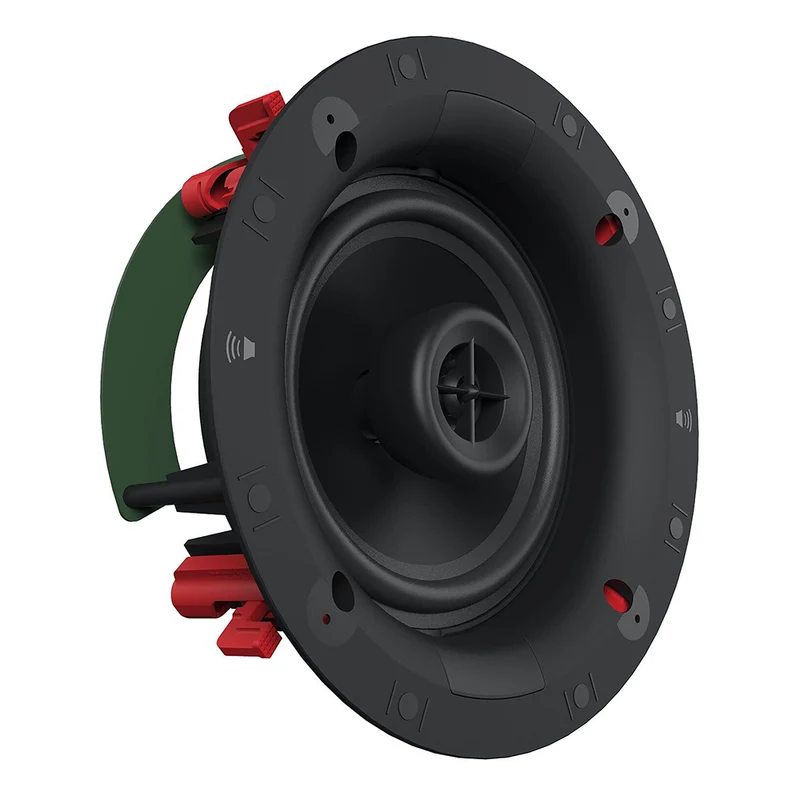 Klipsch DS-160CDT 6.5" In-Ceiling 200W Speaker with Pivoting Woofer/Tweeter (White)