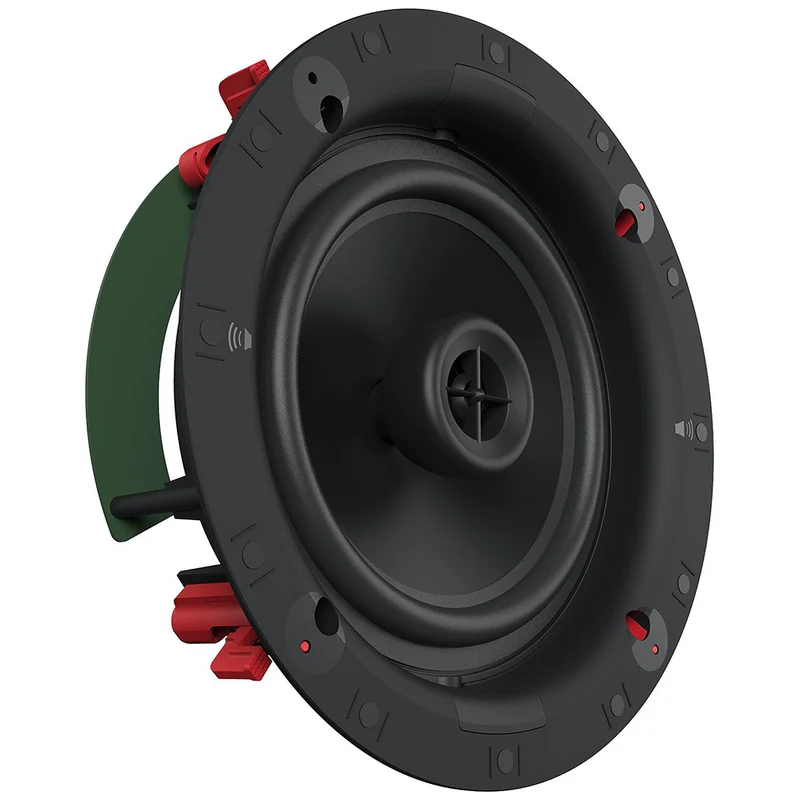 Klipsch DS-180CDT 8" In-Ceiling 200W Speaker with Pivoting Woofer/Tweeter (White)