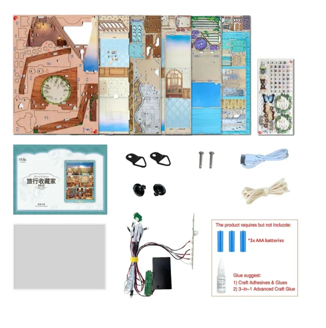 Tonecheer Travel Collector Story Frame Kit