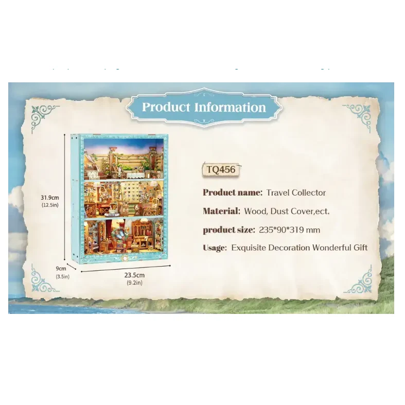 Tonecheer Travel Collector Story Frame Kit