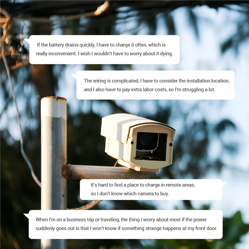 EZVIZ CB5 4K Security Camera with Solar Panels (2 Pack)