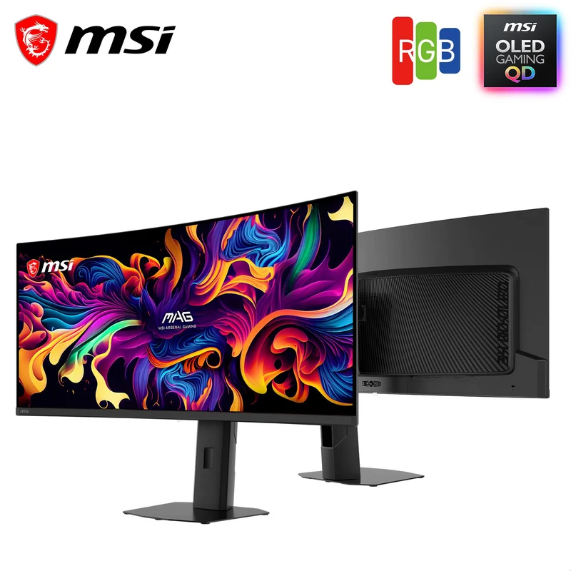 MSI MAG 341CQP X28 34" UWQHD 280Hz QD-OLED Gaming Monitor