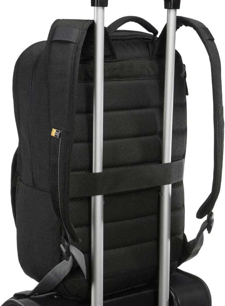 Case Logic Huxton Daypack Backpack Bag with Laptop Sleeve 15.6" (Black)