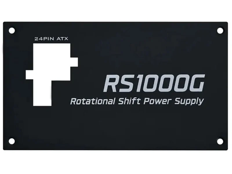Lian Li 1000W Rotational Shift 80+ Gold Fully Modular ATX Power Supply with 4 Port USB Hub - Black (RS1000G.BH)