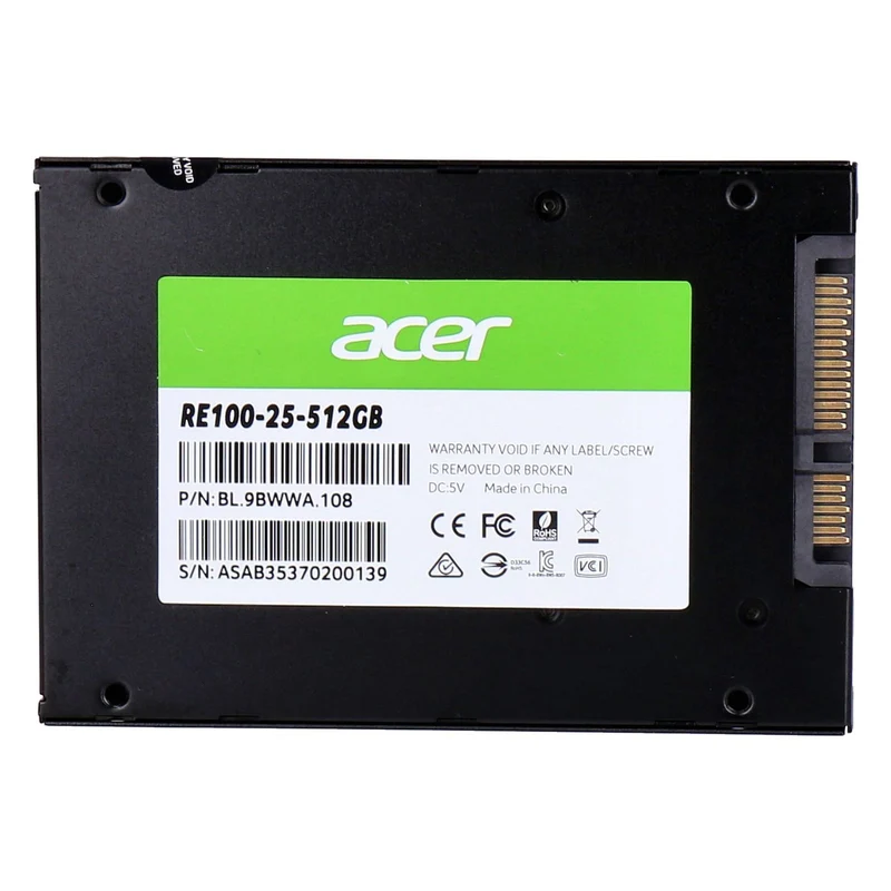 Acer SSD RE100 Sata 2,5" 512GB