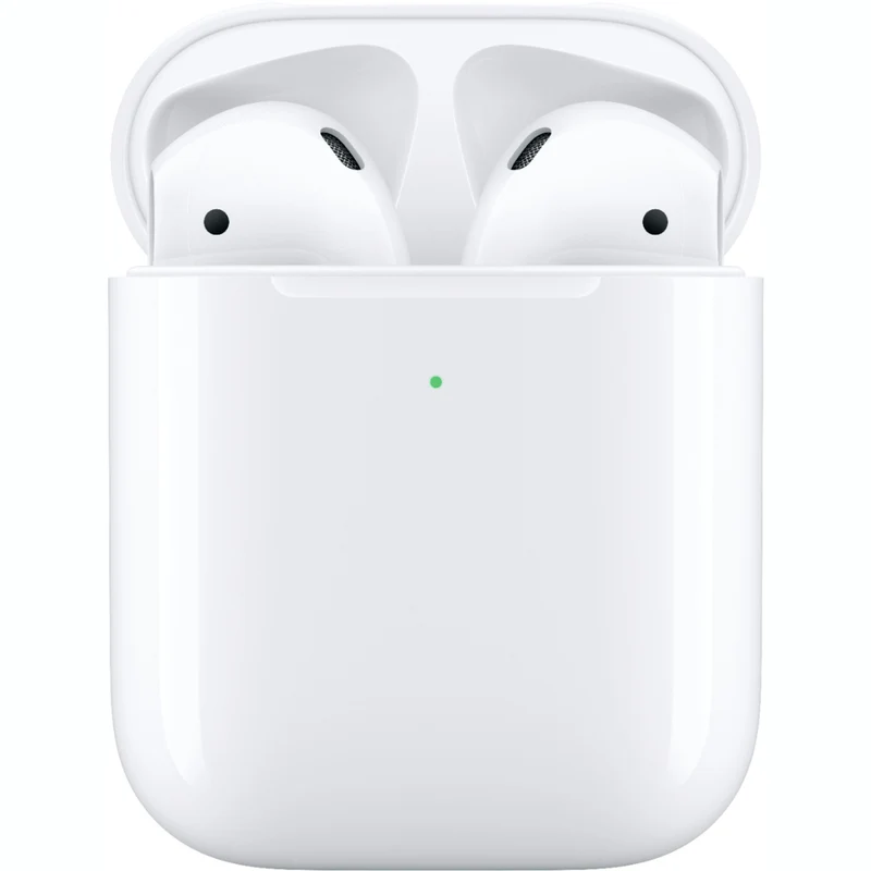 Apple AirPods with Wired Charging (2nd Gen) with Cable Ties + USB Charger