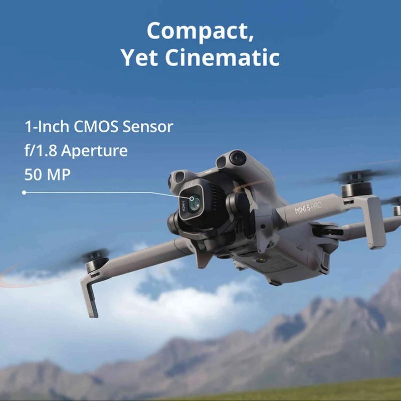 DJI Mini 5 Pro Drone with RC 2 Remote Fly More Combo Plus + 64GB Memory Card