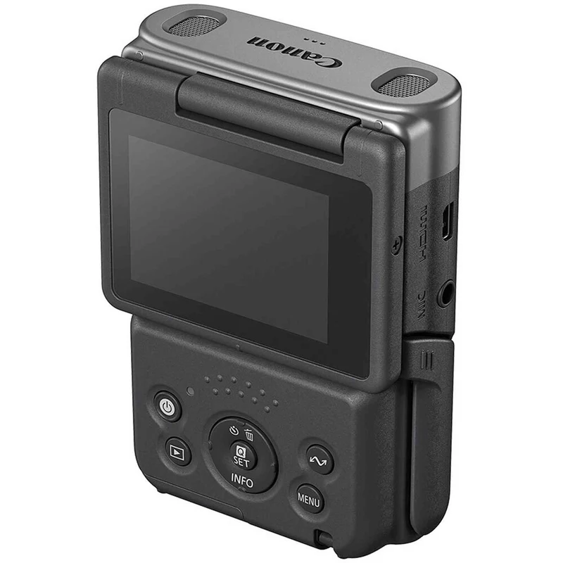 Canon PowerShot V10 Content Creator Compact Vlogging Camera (Silver) + More