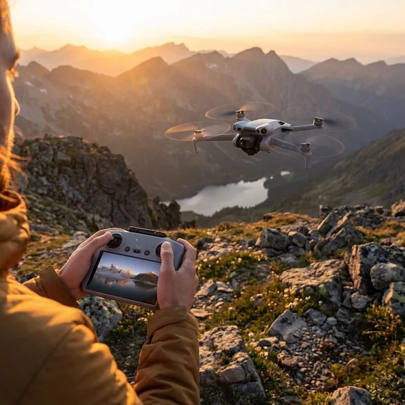 DJI Mini 5 Pro Drone with RC 2 Remote Fly More Combo + 64GB Memory Card + More