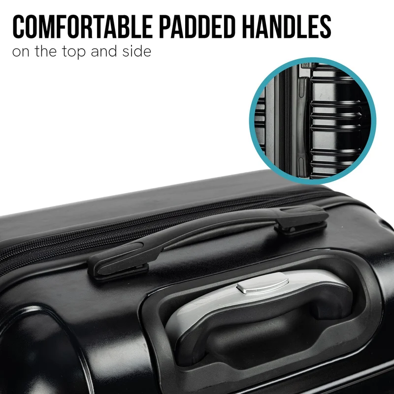 Olympus Noctis Suitcase 28" Hard Shell ABS+PC (Stygian Black)