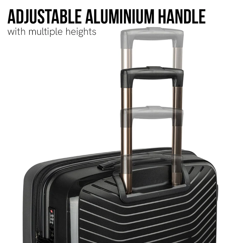 Olympus Astra 29" Lightweight Hard-Shell Suitcase (Obsidian Black)