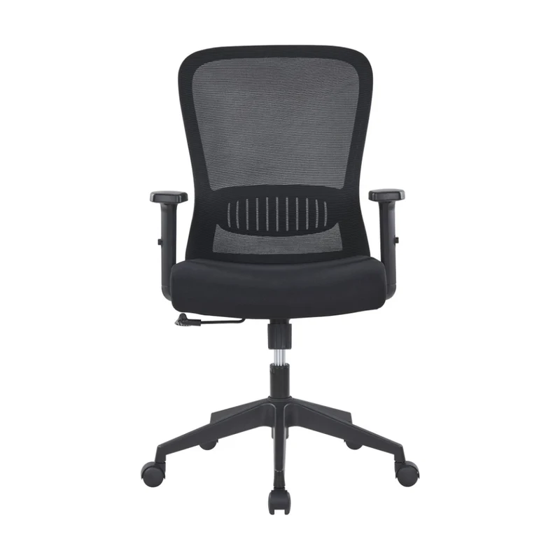 Sabia Aston Pre-Assembled Chair Ergonomic Office Seating Mesh Back (Black)