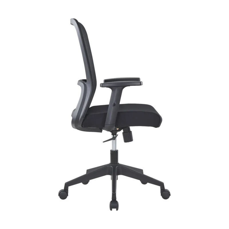 Sabia Aston Pre-Assembled Chair Ergonomic Office Seating Mesh Back (Black)