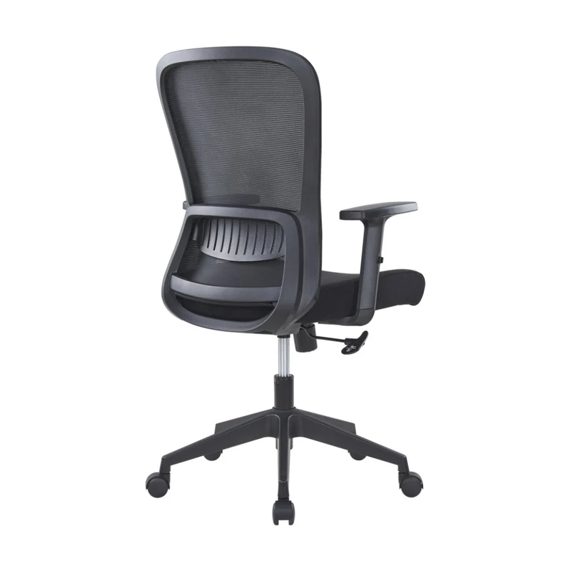 Sabia Aston Pre-Assembled Chair Ergonomic Office Seating Mesh Back (Black)