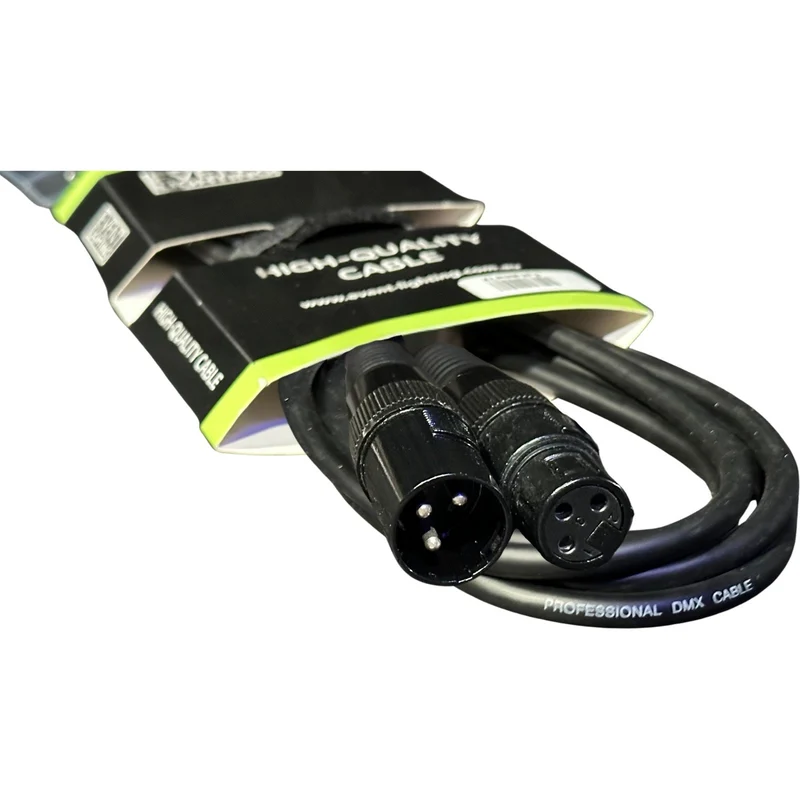 Event lighting XLR3M3F5 - 3-pin DMX Cable (5m)