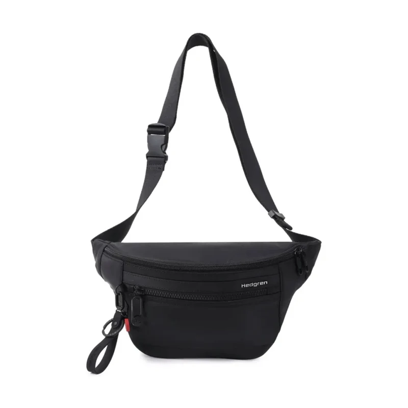Hedgren ZIVA NEO Water Repellent Waist & Crossbody Bag W/ RFID Protection Black