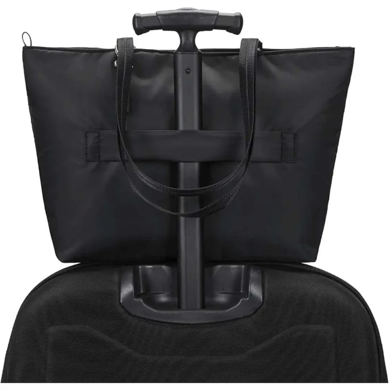 Pacsafe W Anti-Theft RFID Blocking Carryall 13" Laptop Tote Bag Black