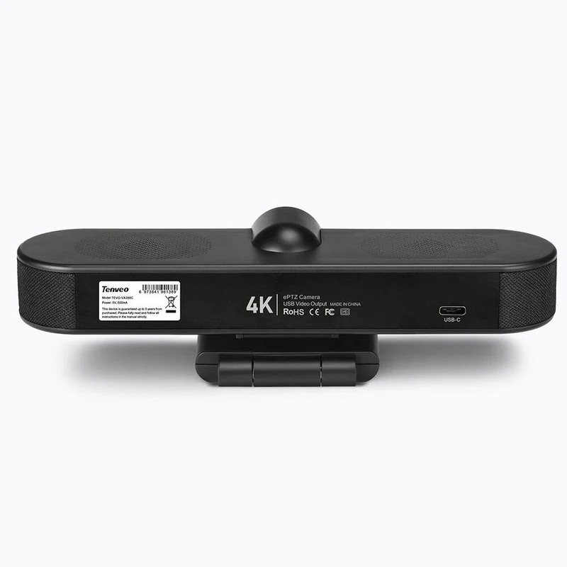 Tenveo 4K ePTZ Webcam with Built-in Microphones & Speaker