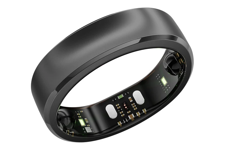 RingConn Gen 3 Smart Ring - Size 14 (Matte Black)