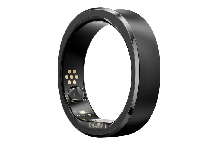 RingConn Gen 3 Smart Ring - Size 14 (Matte Black)