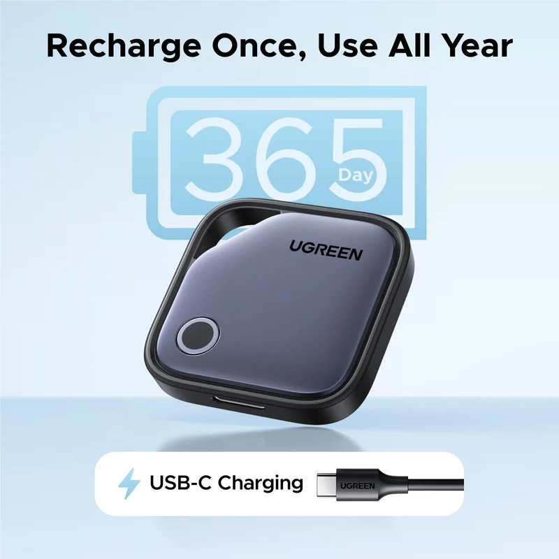 UGREEN Finder Pro USB-C Bluetooth Tracker for Apple & Google [2 Pack]