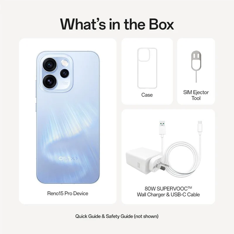 OPPO Reno15 Pro 5G 512GB (Aurora Blue)