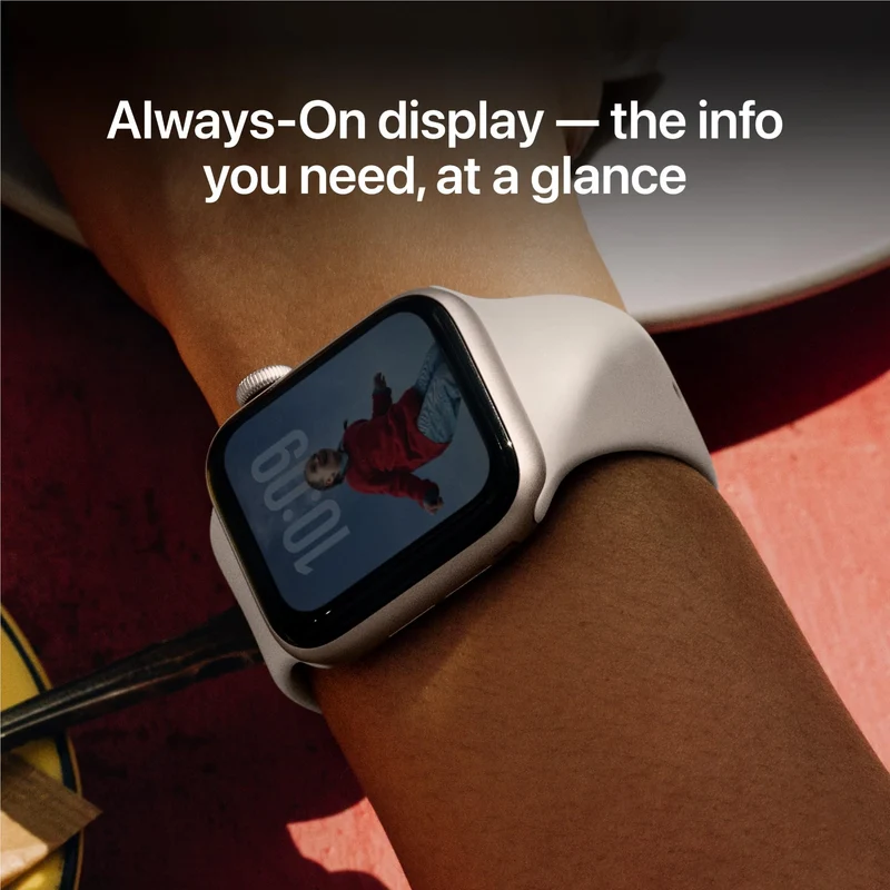 Apple Watch SE 3 40mm Midnight Aluminium Case GPS + Cellular Sport Band (M/L) [2025]