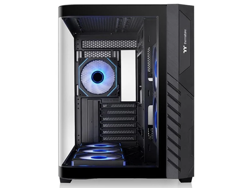 Thermaltake Vision 330 CR Infinity Curved Tempered Glass ARGB Mid-Tower ATX Case - Black Edition