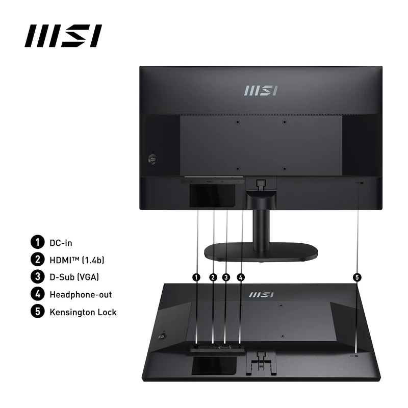 MSI Pro MP245V 23.8" Full HD 100Hz Business Monitor