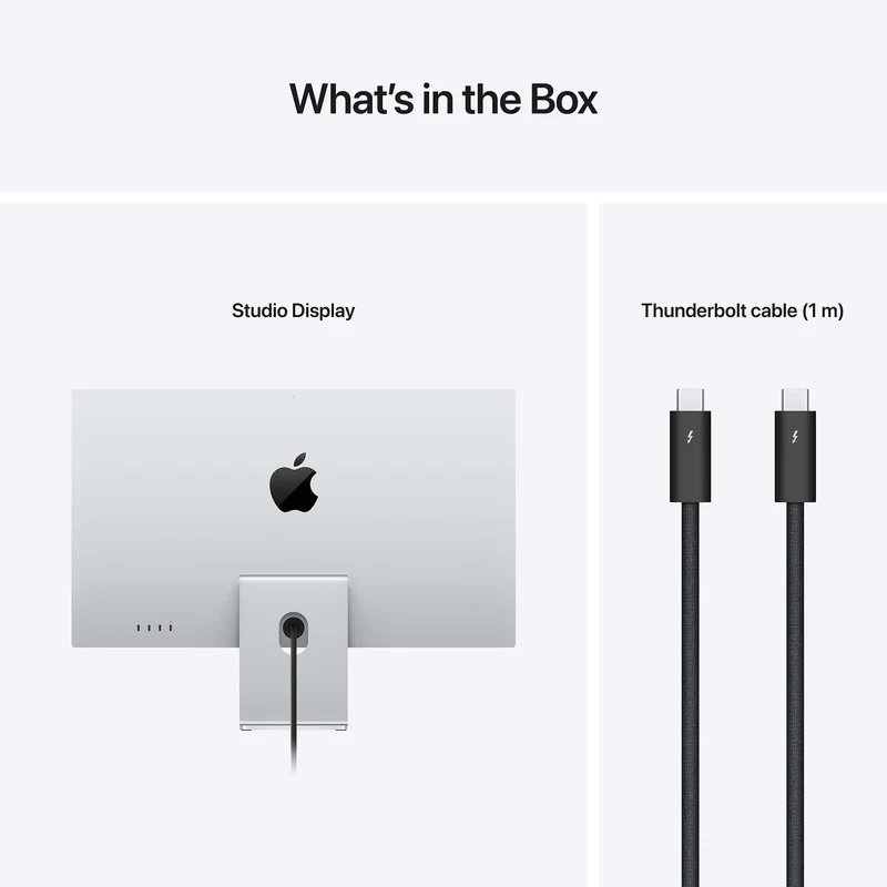 Apple Studio Display 27-inch 5K Retina (Tilt Stand/2022/Standard Glass)[Ex-Display]