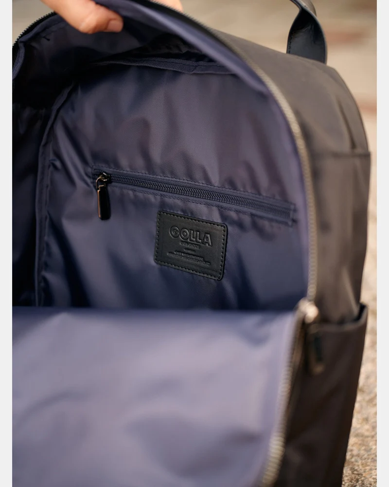 GOLLA Orion Nylon and PU 15.6" Backpack for 15.6" Laptop (Black)
