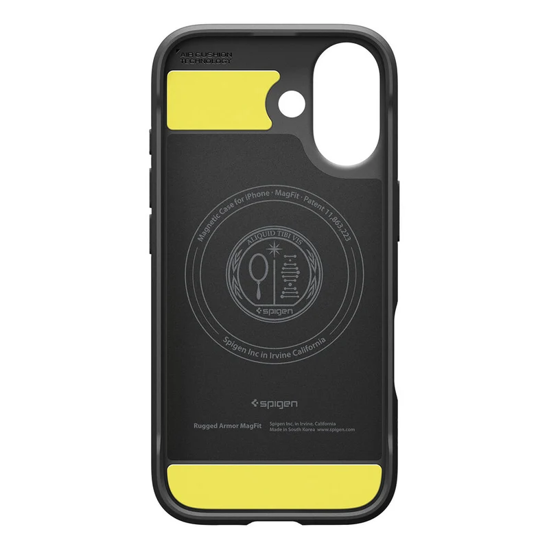 Spigen Apple iPhone 17 Rugged Armor (MagFit) Case (Black)