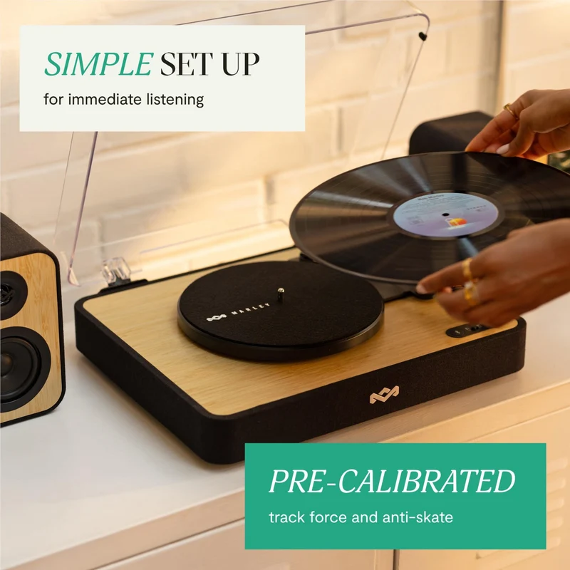 Marley Revolution Turntable with Speakers