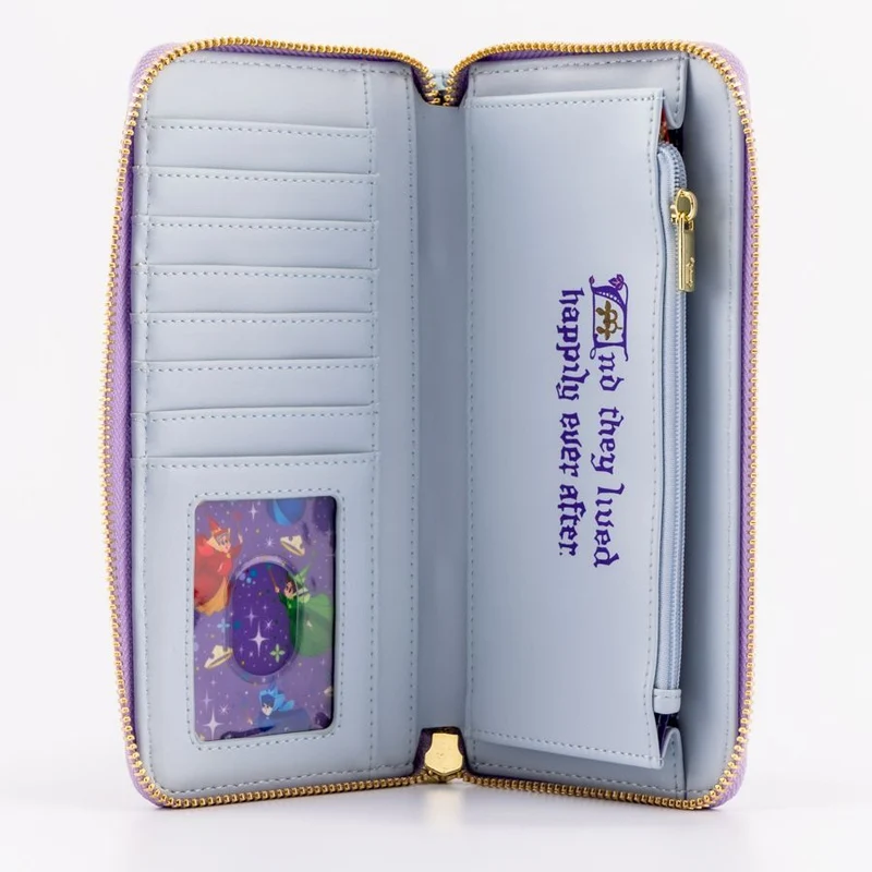 Loungefly Disney Sleeping Beauty - Castle Zip Around Wallet