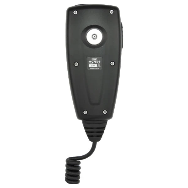 GME MC750B WP LCD Speaker Mic (Black)