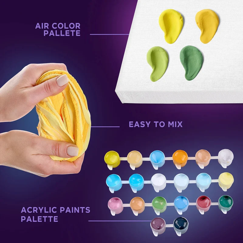 Okto 3D Modeling+Painting Kit 30x40cm - Lemon Weekend