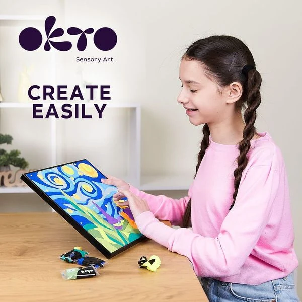 Okto Paint by Numbers with Clay: Little Prince Starry Night