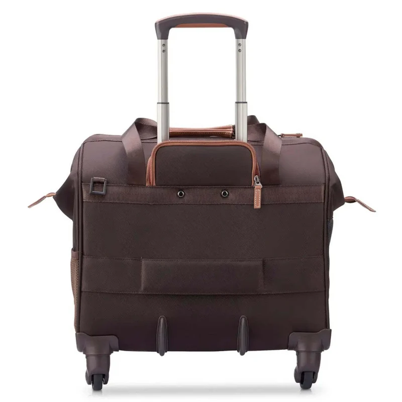 Delsey Chatelet Air 2.0 Wheeled Pet Animal Carrier Trolley Bag - Brown