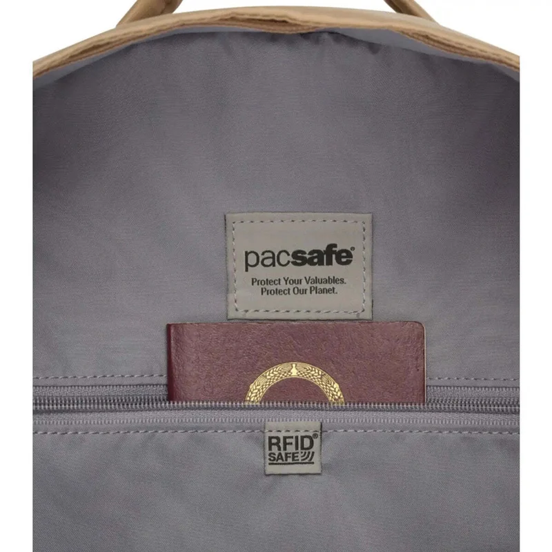Pacsafe W 10L Anti-theft 13" Laptop Backpack - Taupe