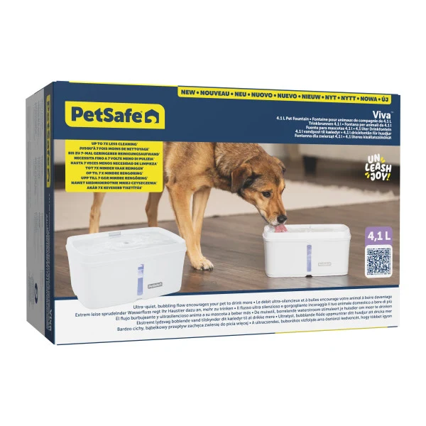 PetSafe® Viva™ Pet Fountain, 4.1 litre, Plastic Tray