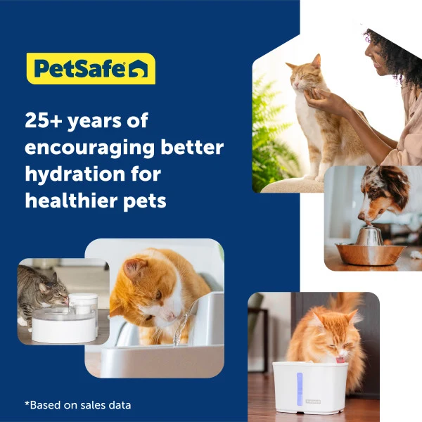 PetSafe® Viva™ Pet Fountain, 4.1 litre, Plastic Tray