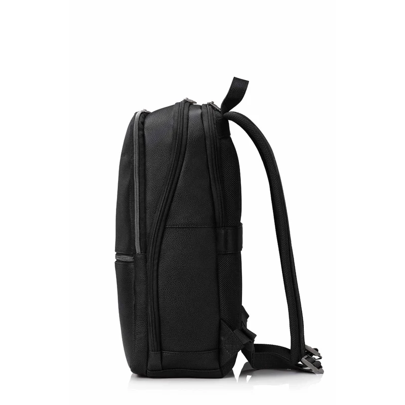 Samsonite Classic Leather Slim Backpack (Black)