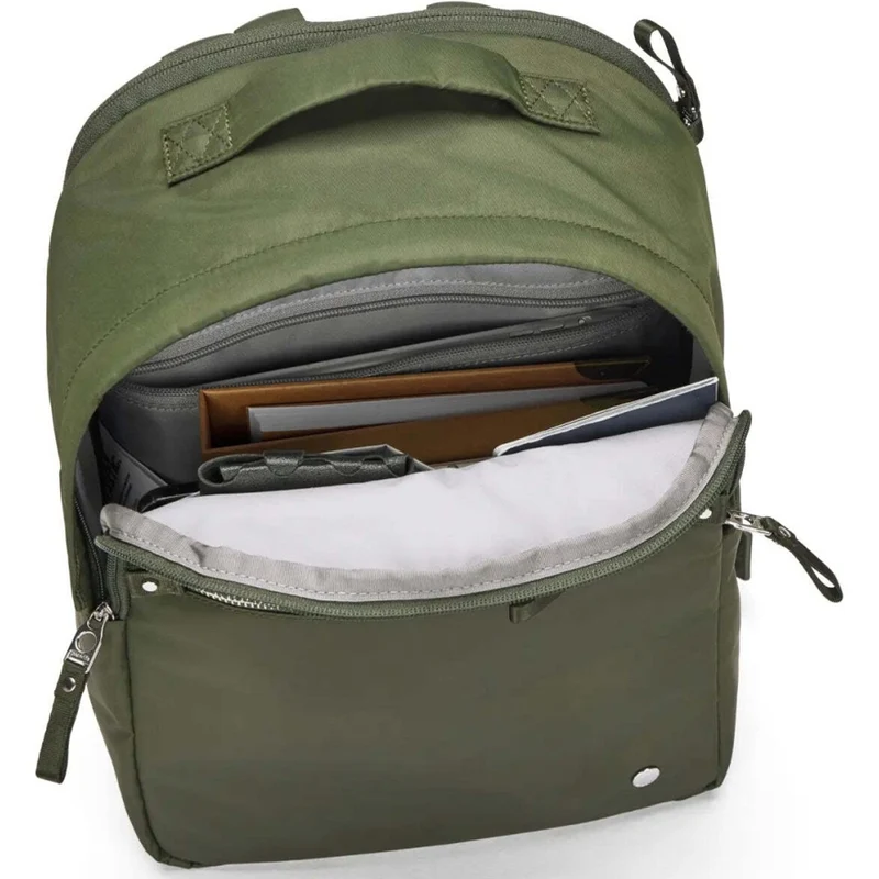 Pacsafe W Anti-Theft RFID Blocking 13" Laptop Backpack 10L Olive