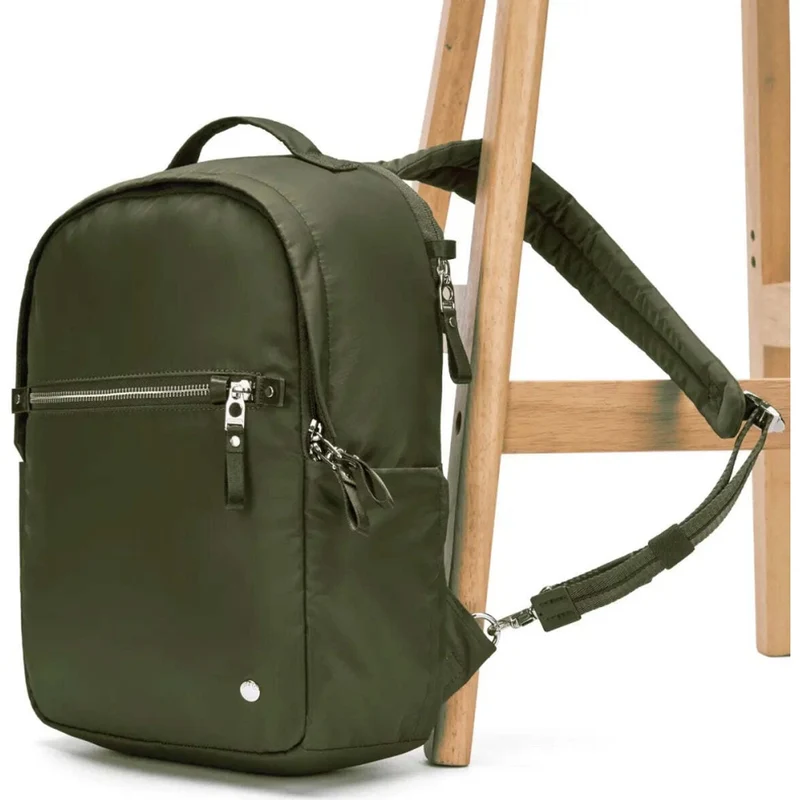 Pacsafe W Anti-Theft RFID Blocking 13" Laptop Backpack 10L Olive